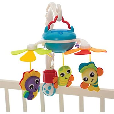 Playgro Mobile Nomade, Sur la Route et à la Maison, Avec 3 Mélodies Différentes, Dès la naissance, Multicolore, 40189 Playgro Mobile Nomade, Sur la Route et à la Maison, Avec 3 Mélodies Différentes, Dès la naissance, Multicolore, 40189