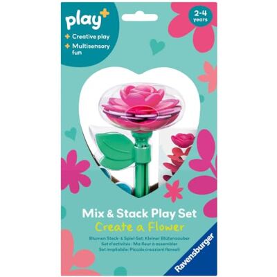 Ravensburger Play+ Blumen Steck- und Spiel-Set: Kleiner Blütenzauber Rot AB 2 Jahre Ravensburger Play+ Blumen Steck- und Spiel-Set: Kleiner Blütenzauber Rot AB 2 Jahre