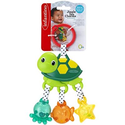 INFANTINO Jingle Sea Charms Schildpad Rammelaar INFANTINO Jingle Sea Charms Schildpad Rammelaar
