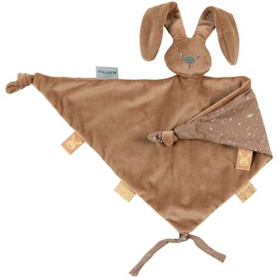 Nattou Lapidou Grande Doudou Lapin Moka Maxi Nattou Lapidou Grande Doudou Lapin Moka Maxi