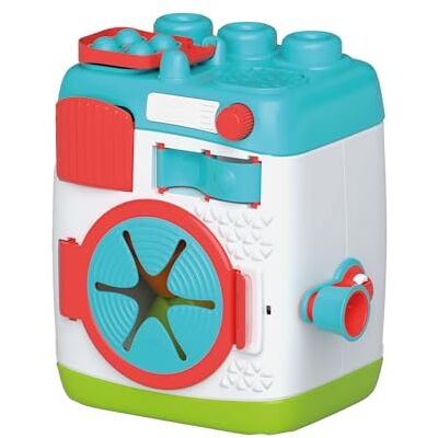 Clementoni Machine à Laver Sensorielle – Blocs de Construction pour Bébé – Blocs Souples Empilables – Machine à Laver comme Cube d’Activités – Jouet de Motricité pour Bébés Clementoni Machine à Laver Sensorielle – Blocs de Construction pour Bébé – Blocs Souples Empilables – Machine à Laver comme Cube d’Activités – Jouet de Motricité pour Bébés