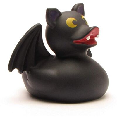 Duckshop I Canard de bain chauve-souris I Canard couineur – L : 10,5 cm I avec porte-clés en forme de canard de bain en kit I Cadeau pour les fans d'Halloween I Cadeau pour les collectionneurs Duckshop I Canard de bain chauve-souris I Canard couineur – L : 10,5 cm I avec porte-clés en forme de canard de bain en kit I Cadeau pour les fans d'Halloween I Cadeau pour les collectionneurs