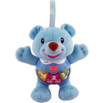 Hasbro VTech Petit ours chantant Bleu Hasbro VTech Petit ours chantant Bleu