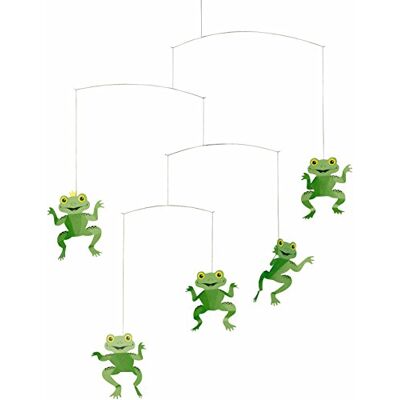 Flensted Mobiles Flensted 112a The Happy Frog Mobile Multicolore 53 x 45 cm Flensted Mobiles Flensted 112a The Happy Frog Mobile Multicolore 53 x 45 cm