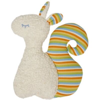 Efie Doudou Hochet Ecureuil Coloré 21 cm Coton Bio Organic Doudou Bio Naturel Efie Doudou Hochet Ecureuil Coloré 21 cm Coton Bio Organic Doudou Bio Naturel