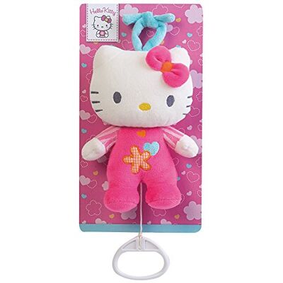 Jemini 022813 Hello Kitty Baby Tonic Peluche Musicale, White Jemini 022813 Hello Kitty Baby Tonic Peluche Musicale, White