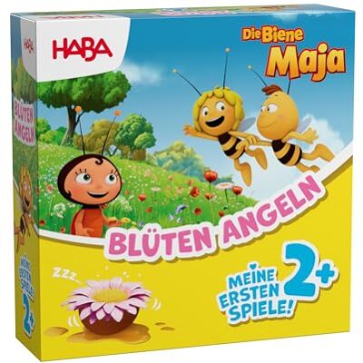 HABA 2014495001 Pêche Maya l'abeille en fleurs – Premier jeu de pêche pour les tout-petits à partir de 2 ans – Jeu de motricité avec canne magnétique et fleurs en bois – Similaire à la pêche des HABA 2014495001 Pêche Maya l'abeille en fleurs – Premier jeu de pêche pour les tout-petits à partir de 2 ans – Jeu de motricité avec canne magnétique et fleurs en bois – Similaire à la pêche des