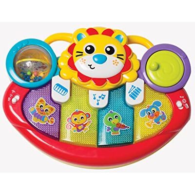Playgro Jerry's Class Lion Activity Kick Toy Piano (1-6385508) Playgro Jerry's Class Lion Activity Kick Toy Piano (1-6385508)