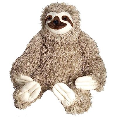 WILD REPUBLIC 15888 17379 Erezoso Con Tres Dedos Peluches Jumbo Peluche Paresseux Grand Doudou Cuddlekins 76 cm WILD REPUBLIC 15888 17379 Erezoso Con Tres Dedos Peluches Jumbo Peluche Paresseux Grand Doudou Cuddlekins 76 cm