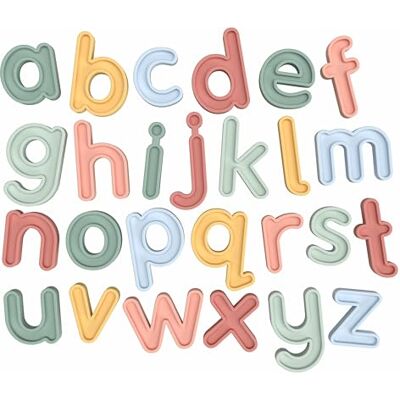 Inspire My Play 26 lettres minuscules en silicone pour jeu d'orthographe enfant Lettres de bain alphabet Jeu ABC d'orthographe Dès 3 ans Lots en majuscules ou caractères mixtes Inspire My Play 26 lettres minuscules en silicone pour jeu d'orthographe enfant Lettres de bain alphabet Jeu ABC d'orthographe Dès 3 ans Lots en majuscules ou caractères mixtes