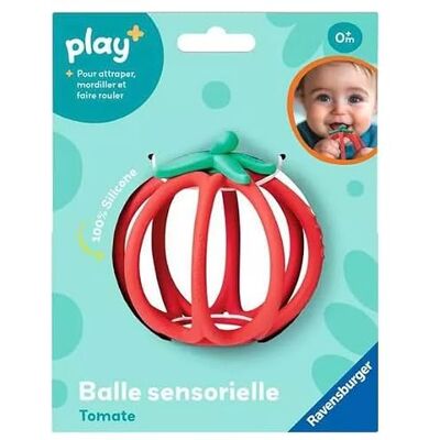 Ravensburger Play+ Balle Sensorielle Tomate Silicone Dès 6 Mois Balle Activité Bébé et Hochet de Dentition Jouet Multi-Sensoriel Motricité et Éveil 34013 Ravensburger Play+ Balle Sensorielle Tomate Silicone Dès 6 Mois Balle Activité Bébé et Hochet de Dentition Jouet Multi-Sensoriel Motricité et Éveil 34013
