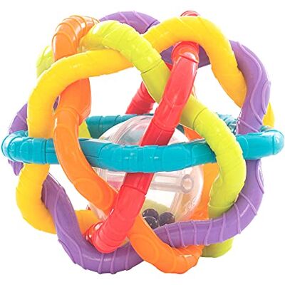 Playgro Jeu de Balle et Hochet, À partir de 6 Mois, Bendy Ball, Multicolore, 40133 Playgro Jeu de Balle et Hochet, À partir de 6 Mois, Bendy Ball, Multicolore, 40133