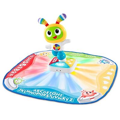 Fisher Price Bebo Tapis de danse et de jeu, musical et interactif avec 2 Modes, version française, pour bébé de 9 mois et plus, DTB18 Fisher Price Bebo Tapis de danse et de jeu, musical et interactif avec 2 Modes, version française, pour bébé de 9 mois et plus, DTB18