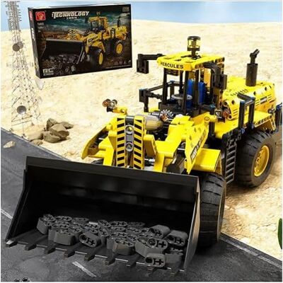 RC Toys Pleyer TGL T4002 Radio Control Bloc de construction chargeur sur roues version dynamique 1608 PCS/Pza RC Toys Pleyer TGL T4002 Radio Control Bloc de construction chargeur sur roues version dynamique 1608 PCS/Pza