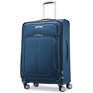 Samsonite Solyte DLX Softside Valise extensible à roulettes pivotantes, Bleu méditerranéen., Checked-Medium 25-Inch, Solyte Dlx Softside Valise extensible avec roulettes pivotantes Samsonite Solyte DLX Softside Valise extensible à roulettes pivotantes, Bleu méditerranéen., Checked-Medium 25-Inch, Solyte Dlx Softside Valise extensible avec roulettes pivotantes