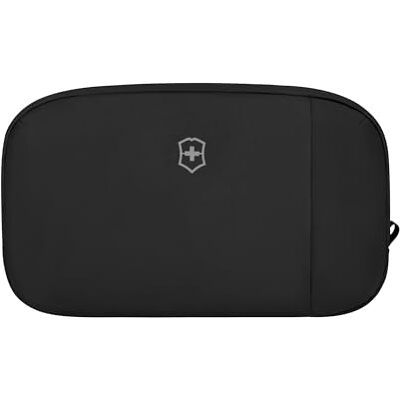 Victorinox Travel Essentials Toiletry Bag, Trousse de toilette avec poches zippées, Accessoire de voyage, Entretien facile, Compacte, Femmes/hommes, Noire Victorinox Travel Essentials Toiletry Bag, Trousse de toilette avec poches zippées, Accessoire de voyage, Entretien facile, Compacte, Femmes/hommes, Noire