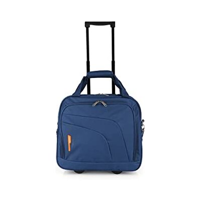 Gabol Week Eco 2-Wheel Business Trolley 40 cm compartiment pour ordinateur portable, bleu, 36 x 40 x 19 cm Gabol Week Eco 2-Wheel Business Trolley 40 cm compartiment pour ordinateur portable, bleu, 36 x 40 x 19 cm