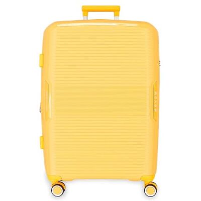 MOVOM Inari Valises rigides en ABS, différentes tailles, noir, vert, rouge, gris, polyester, par Joumma Bags, citronier, Talla única, Valise moyenne MOVOM Inari Valises rigides en ABS, différentes tailles, noir, vert, rouge, gris, polyester, par Joumma Bags, citronier, Talla única, Valise moyenne