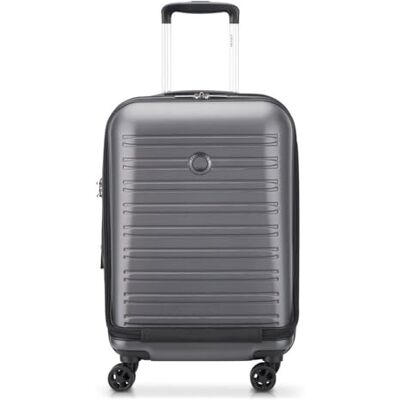 DELSEY PARIS SEGUR 2.0 Valise Cabine Rigide Extensible 55x35x30 cm 51 litres S Gris Business DELSEY PARIS SEGUR 2.0 Valise Cabine Rigide Extensible 55x35x30 cm 51 litres S Gris Business