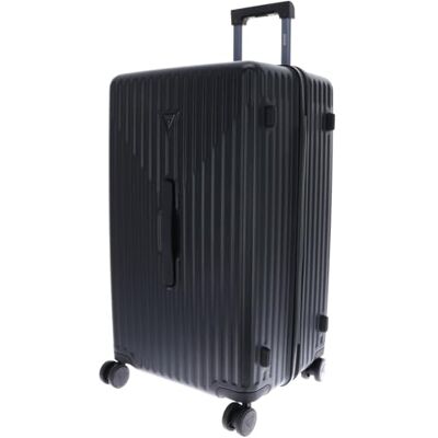 GUESS Olbia Shell Trunk Valise à roulettes Noir 73 cm GUESS Olbia Shell Trunk Valise à roulettes Noir 73 cm