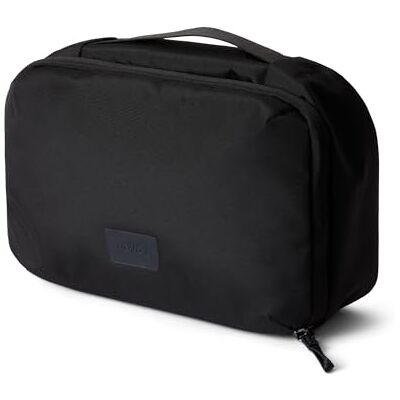 Bellroy Hanging Toiletry Kit (Trousse de toilette à suspendre 3 L pour homme ou femme, idéale en voyage) Black Bellroy Hanging Toiletry Kit (Trousse de toilette à suspendre 3 L pour homme ou femme, idéale en voyage) Black