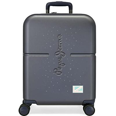 Pepe Jeans Jane Valise de Cabine Bleue 40 x 55 x 20 cm Rigide ABS Fermeture TSA Intégré 37 L 2,74 kg 4 Roues Doubles Équipement à Main, Bleu, Valise cabine Pepe Jeans Jane Valise de Cabine Bleue 40 x 55 x 20 cm Rigide ABS Fermeture TSA Intégré 37 L 2,74 kg 4 Roues Doubles Équipement à Main, Bleu, Valise cabine