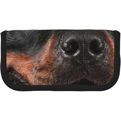 YUNWEIKEJI Rottweiler Trousse à crayons en toile Grande capacité Motif chien, comme sur l'image, One Size, Organiseur de sac YUNWEIKEJI Rottweiler Trousse à crayons en toile Grande capacité Motif chien, comme sur l'image, One Size, Organiseur de sac