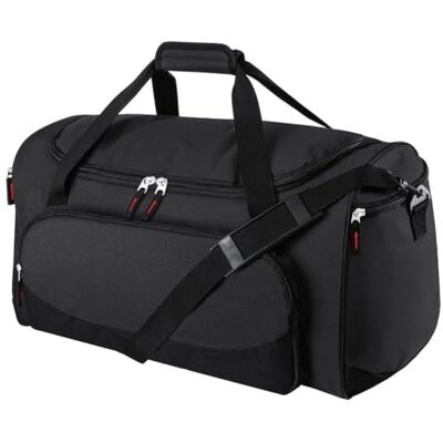 uarition Grand sac de sport pour homme 53,3 cm, Noir, carry on 20 inch uarition Grand sac de sport pour homme 53,3 cm, Noir, carry on 20 inch