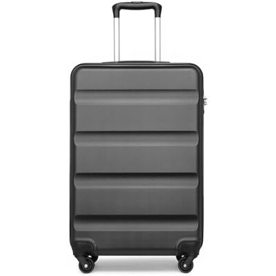Kono Valise Cabine ABS 20 Pouces Rigide Léger avec 4 roulettes (Gris) Kono Valise Cabine ABS 20 Pouces Rigide Léger avec 4 roulettes (Gris)