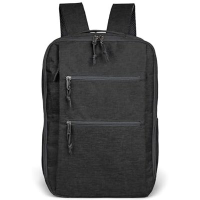 KINSTON Sac à Dos Cabine pour EasyJet, Ryanair et Transavia 40x30x15 cm Bagage à Main Voyage Léger et Durable, Sac Ordinateur Portable, Petit Bagage Cabine Avion Noir KINSTON Sac à Dos Cabine pour EasyJet, Ryanair et Transavia 40x30x15 cm Bagage à Main Voyage Léger et Durable, Sac Ordinateur Portable, Petit Bagage Cabine Avion Noir