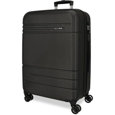 MOVOM Galaxy Grande valise noire 53 x 78 x 31 cm rigide ABS Fermeture à combinaison latérale 110 L 4,92 kg 4 roues doubles, Noir, Grande valise MOVOM Galaxy Grande valise noire 53 x 78 x 31 cm rigide ABS Fermeture à combinaison latérale 110 L 4,92 kg 4 roues doubles, Noir, Grande valise