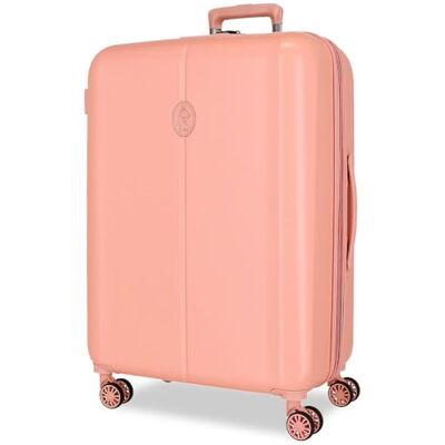 El Potro Vera Valise moyenne rose, 49 x 70 x 28 cm, rigide 4,14 kg, fermeture TSA ABS 4,14 kg, 81 L, extensible, rose, Talla única, Valise moyenne El Potro Vera Valise moyenne rose, 49 x 70 x 28 cm, rigide 4,14 kg, fermeture TSA ABS 4,14 kg, 81 L, extensible, rose, Talla única, Valise moyenne