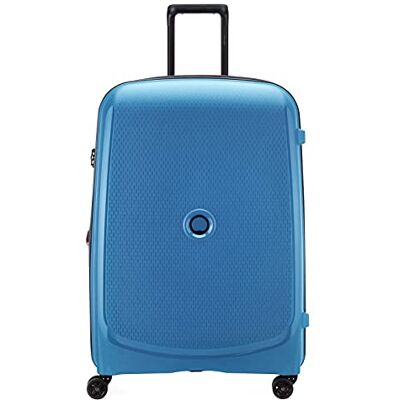 DELSEY PARIS BELMONT PLUS Valise grande taille rigide extensible 82x52x37 cm 132 litres XL Bleu Zinc DELSEY PARIS BELMONT PLUS Valise grande taille rigide extensible 82x52x37 cm 132 litres XL Bleu Zinc