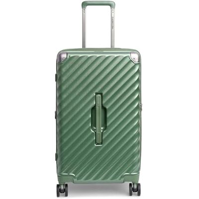 CarryOn Trunk Valise Rigide Moyenne 67cm Valise Voyage Extensible 83 litres avec serrure TSA (Vert, Moyen) CarryOn Trunk Valise Rigide Moyenne 67cm Valise Voyage Extensible 83 litres avec serrure TSA (Vert, Moyen)