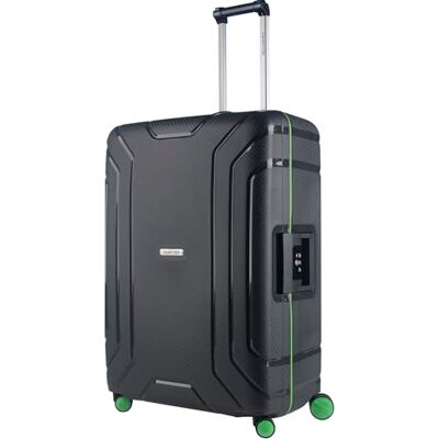 CarryOn Steward Grande Valise Rigide sans Zip 75 cm Grande Valise 100Ltr sans Fermeture éclair (Gris, Grand) CarryOn Steward Grande Valise Rigide sans Zip 75 cm Grande Valise 100Ltr sans Fermeture éclair (Gris, Grand)