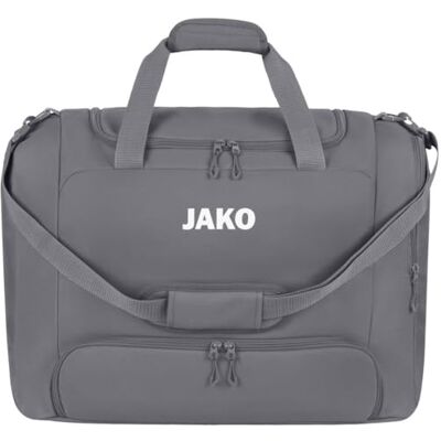 JAKO Sac de sport One avec compartiment inférieur, gris, taille L JAKO Sac de sport One avec compartiment inférieur, gris, taille L