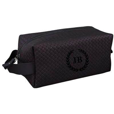 Blade Trousse de toilette personnalisée en cuir de qualité supérieure Trousse de toilette faite à la main Kit double pour homme et femme Trousse de toilette de voyage de qualité supérieure, Noir-2, Blade Trousse de toilette personnalisée en cuir de qualité supérieure Trousse de toilette faite à la main Kit double pour homme et femme Trousse de toilette de voyage de qualité supérieure, Noir-2,