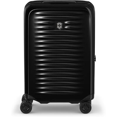 Victorinox Airox Frequent Flyer Hardside Carry-On, Bagage Cabine, Bagage Vertical à Roulettes, Léger, Femmes/Hommes, 35 x 23 x 55 cm, Noir Victorinox Airox Frequent Flyer Hardside Carry-On, Bagage Cabine, Bagage Vertical à Roulettes, Léger, Femmes/Hommes, 35 x 23 x 55 cm, Noir