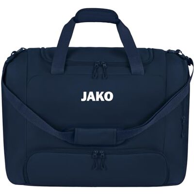JAKO Sac de sport One avec compartiment inférieur, bleu marine, taille S JAKO Sac de sport One avec compartiment inférieur, bleu marine, taille S