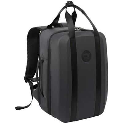 Cabin Max Paxos Sac de cabine sous siège ShapeSafe™ à structure rigide Compatible avec Ryanair, EasyJet et les règles de bagage à main de la plupart des compagnies aériennes, Gris Bp, 40x20x25 Cabin Max Paxos Sac de cabine sous siège ShapeSafe™ à structure rigide Compatible avec Ryanair, EasyJet et les règles de bagage à main de la plupart des compagnies aériennes, Gris Bp, 40x20x25