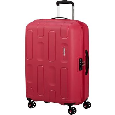 American Tourister Ellipso Middelgrote Harde Koffer 68 cm, Lichte Reiskoffer met 4 Wielen, TSA-Slot, Ruimbagage 64L 3 KG Roze (Pink Flash) American Tourister Ellipso Middelgrote Harde Koffer 68 cm, Lichte Reiskoffer met 4 Wielen, TSA-Slot, Ruimbagage 64L 3 KG Roze (Pink Flash)