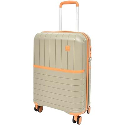 House Of Leather Valise extensible à 4 roues en polypropylène rigide solide Titania, champagne, Cabin, Valise House Of Leather Valise extensible à 4 roues en polypropylène rigide solide Titania, champagne, Cabin, Valise