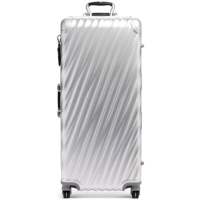 TUMI Coffre à roulettes en aluminium 19 degrés, argenté, moderne, Argenté., Moderne TUMI Coffre à roulettes en aluminium 19 degrés, argenté, moderne, Argenté., Moderne
