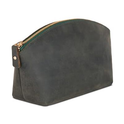 Blade Trousse de maquillage en cuir de qualité supérieure pour femme Trousse de maquillage de luxe pour femme avec grand compartiment Élégante et durable Pour les voyages et l'utilisation quotidienne, Blade Trousse de maquillage en cuir de qualité supérieure pour femme Trousse de maquillage de luxe pour femme avec grand compartiment Élégante et durable Pour les voyages et l'utilisation quotidienne,