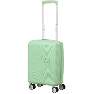 American Tourister Soundbox Mini Kinderkoffer 47 x 32 x 21 cm, 22 L Hardschalen Handbagage Trolley, geschikt voor de meeste luchtvaartmaatschappijen incl. EasyJet Lichtgewicht met 4 wielen, Groen (Pastel Green) American Tourister Soundbox Mini Kinderkoffer 47 x 32 x 21 cm, 22 L Hardschalen Handbagage Trolley, geschikt voor de meeste luchtvaartmaatschappijen incl. EasyJet Lichtgewicht met 4 wielen, Groen (Pastel Green)