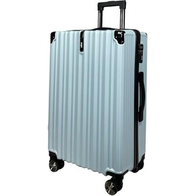 SiGN Valise de voyage rigide Sac ABS léger 4 roulettes doubles Bagage à main Moyen Serrure à numéro, ligth blue, Valise Mittlerer (65 cm), Valise rigide à roulettes doubles SiGN Valise de voyage rigide Sac ABS léger 4 roulettes doubles Bagage à main Moyen Serrure à numéro, ligth blue, Valise Mittlerer (65 cm), Valise rigide à roulettes doubles