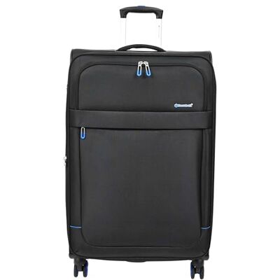 House Of Leather Orion Valise souple à 8 roulettes extensible et légère, Noir , Large Check In, Bagages House Of Leather Orion Valise souple à 8 roulettes extensible et légère, Noir , Large Check In, Bagages