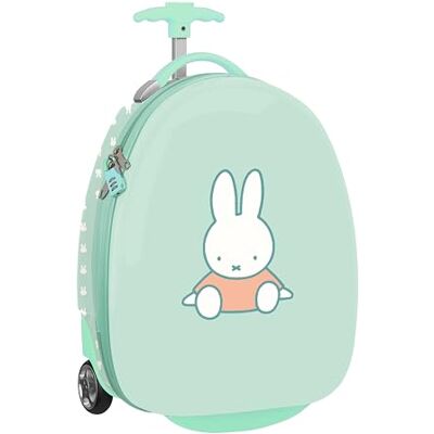 safta MIFFY FRIENDS Trolley de cabine 16 pouces, valise à roulettes, cadenas de sécurité, valise légère, 28 x 23 x 43 cm, bleu pastel, M, Décontracté safta MIFFY FRIENDS Trolley de cabine 16 pouces, valise à roulettes, cadenas de sécurité, valise légère, 28 x 23 x 43 cm, bleu pastel, M, Décontracté