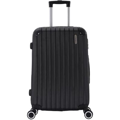 TROLLEY ADC Valise Grande Taille Soute 75x46x28 cm Rigide et Spacieuse 4 Kg 94 Litres 4 Doubles Roues Silencieuses Maniable, Pratique et Étanche Collection Corner Noir TROLLEY ADC Valise Grande Taille Soute 75x46x28 cm Rigide et Spacieuse 4 Kg 94 Litres 4 Doubles Roues Silencieuses Maniable, Pratique et Étanche Collection Corner Noir