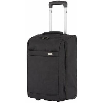 TravelZ Bagage a main pliable Bagage Cabine Souple 36 ltr Valise 2 roues 51cm – Noir TravelZ Bagage a main pliable Bagage Cabine Souple 36 ltr Valise 2 roues 51cm – Noir